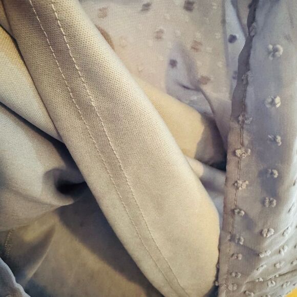 Lulu's Blue Ruched Tiered Sheath Dress - Picture 9 of 12